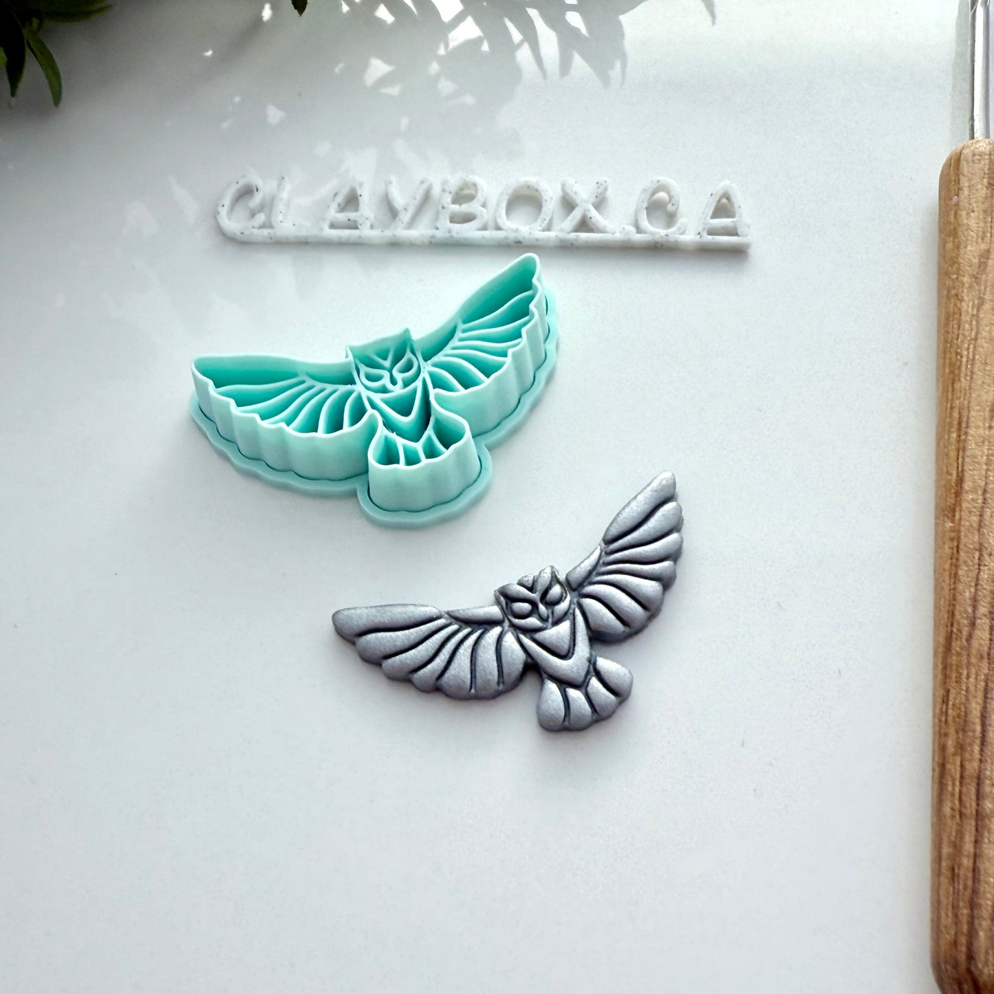 Flying Owl Polymer Clay Cutter