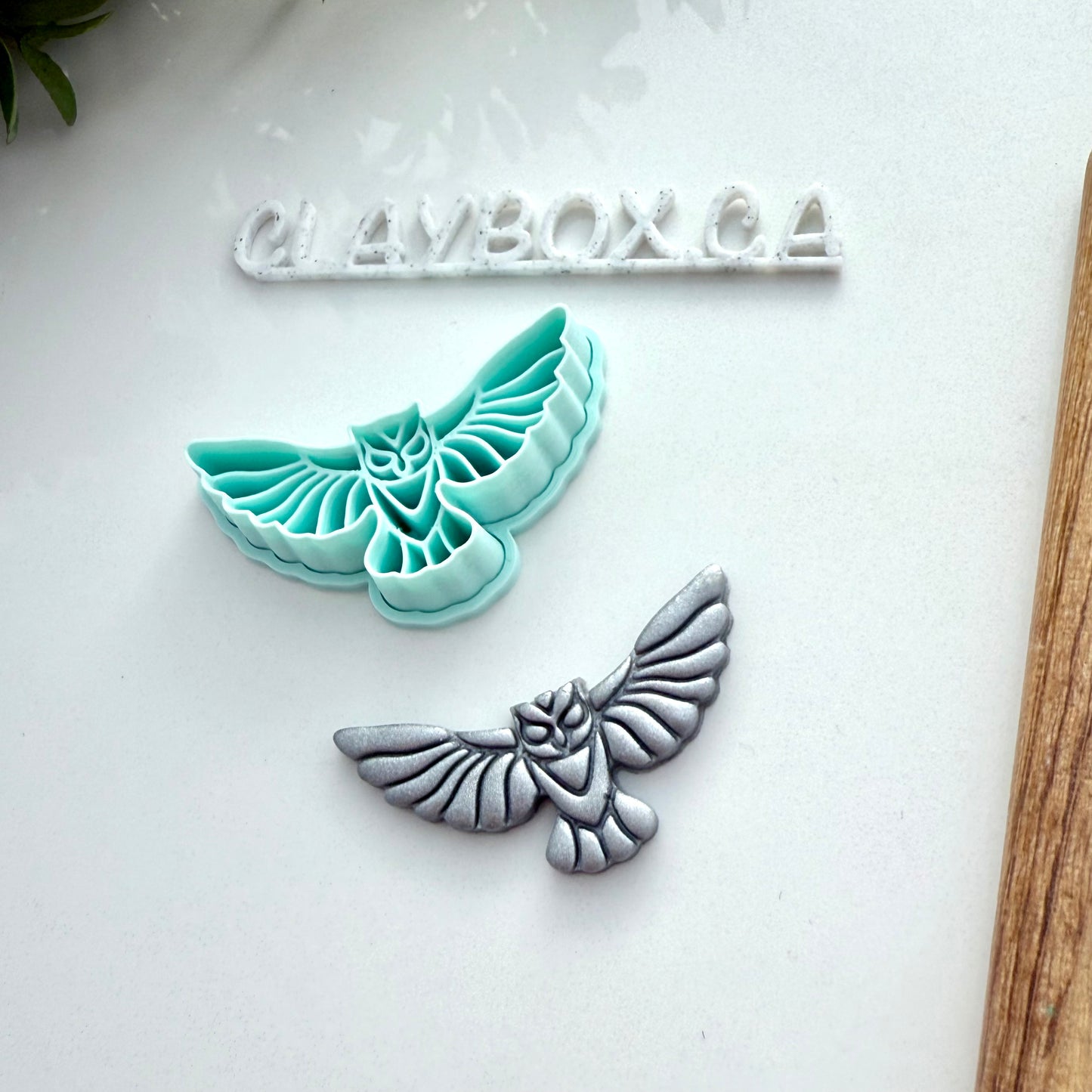 Flying Owl Polymer Clay Cutter
