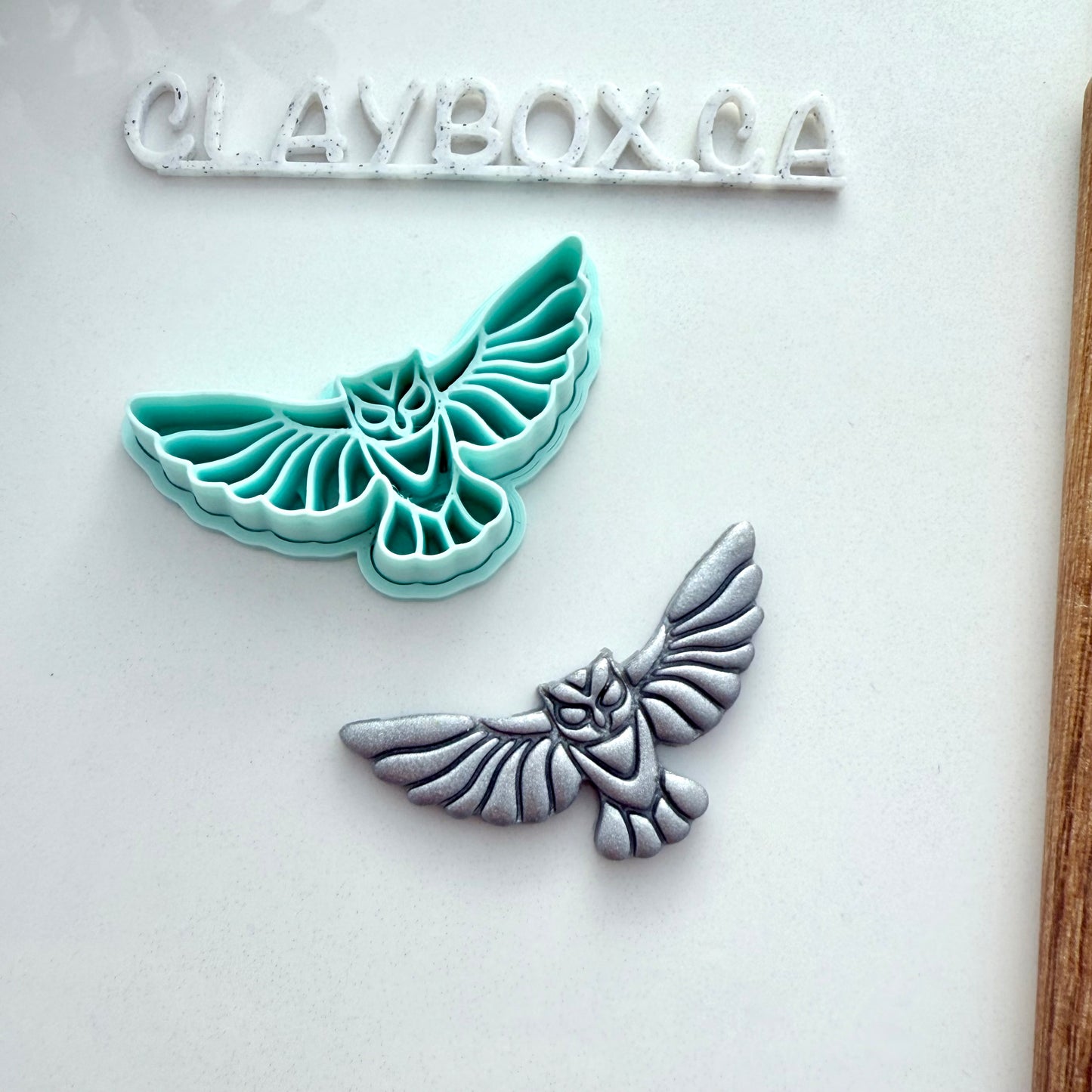 Flying Owl Polymer Clay Cutter
