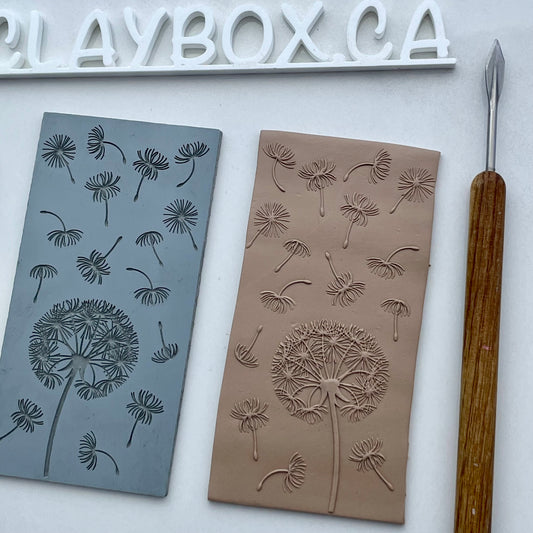 Dandelions texture mat