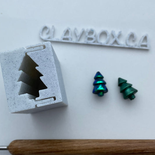 Tree Bead Roller – Polymer Clay Bead Tool – 3D Printed Christmas Tree Maker