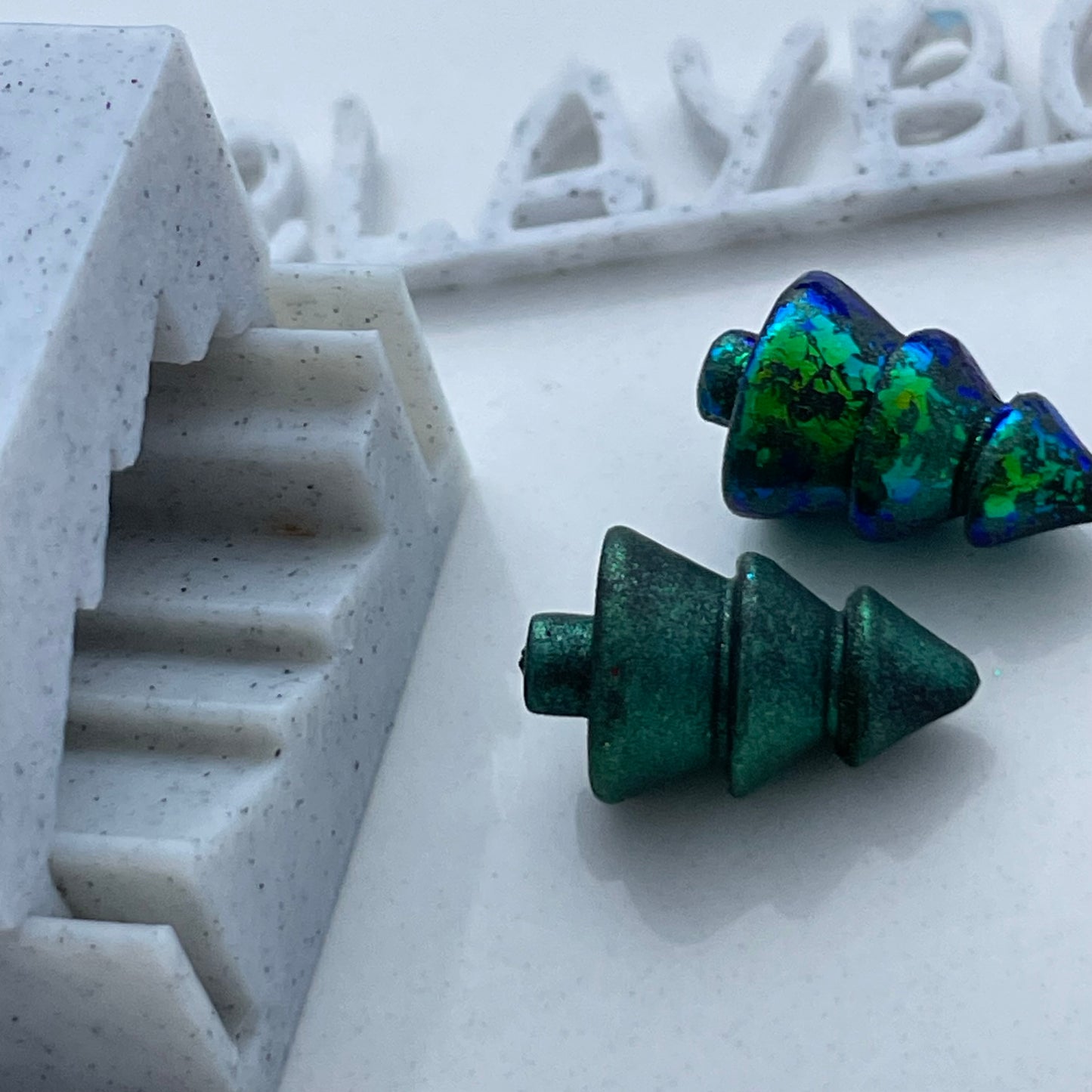 Tree Bead Roller – Polymer Clay Bead Tool – 3D Printed Christmas Tree Maker