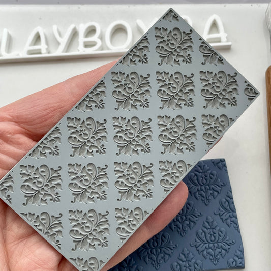 Damask texture mat
