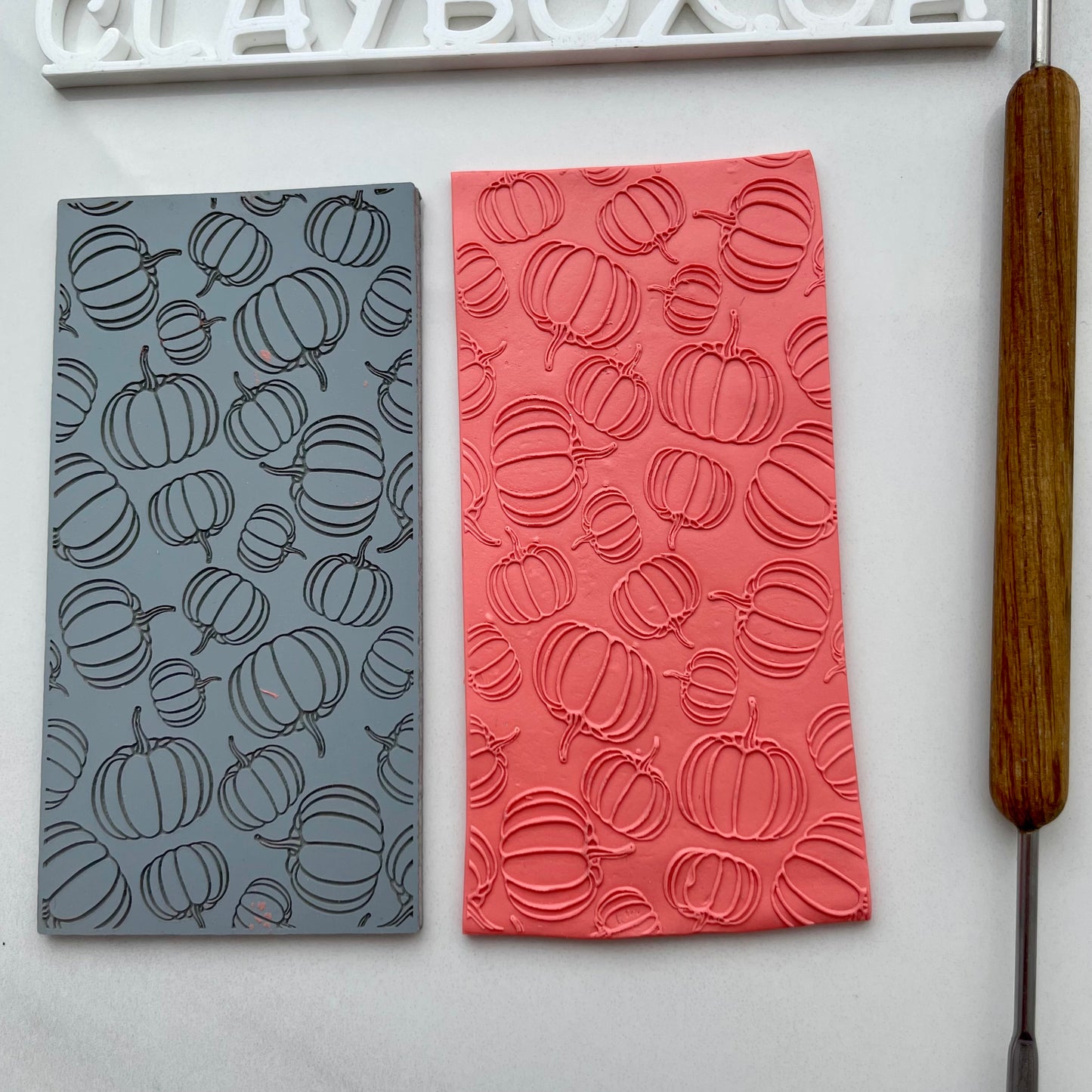 Pumpkins texture mat