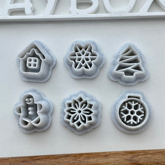 Christmas stud cutters set