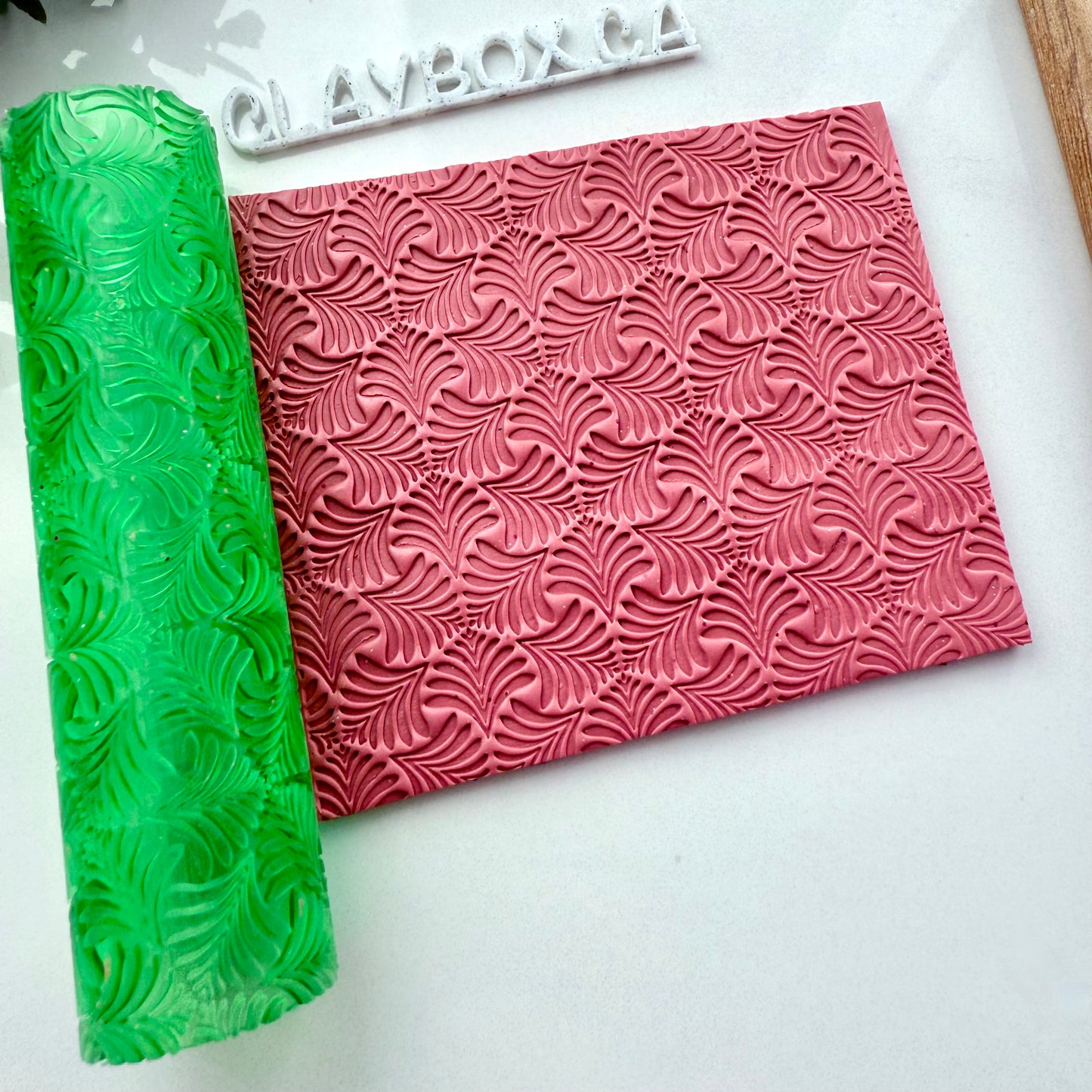 Jungle Texture Roller for Polymer Clay