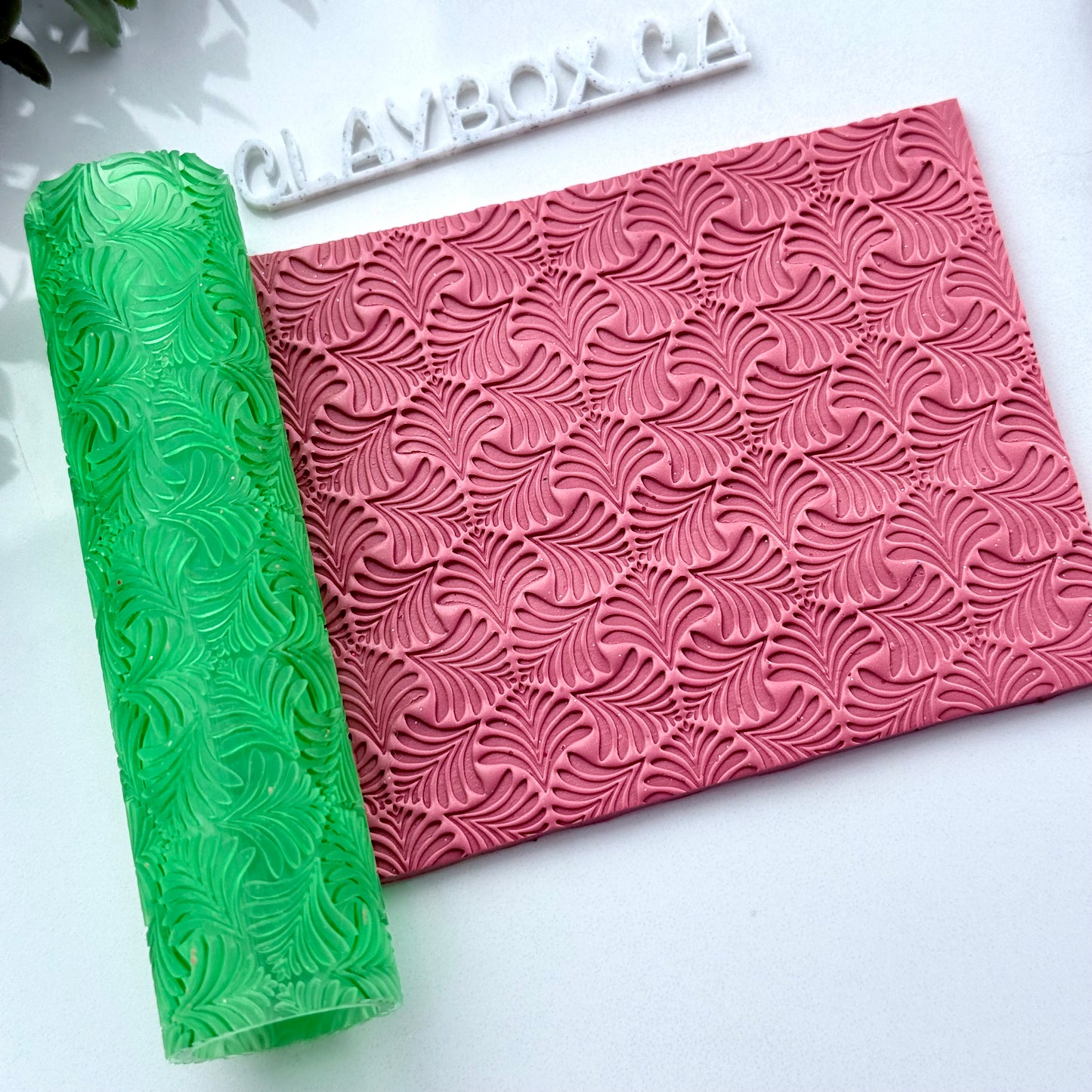 Jungle Texture Roller for Polymer Clay