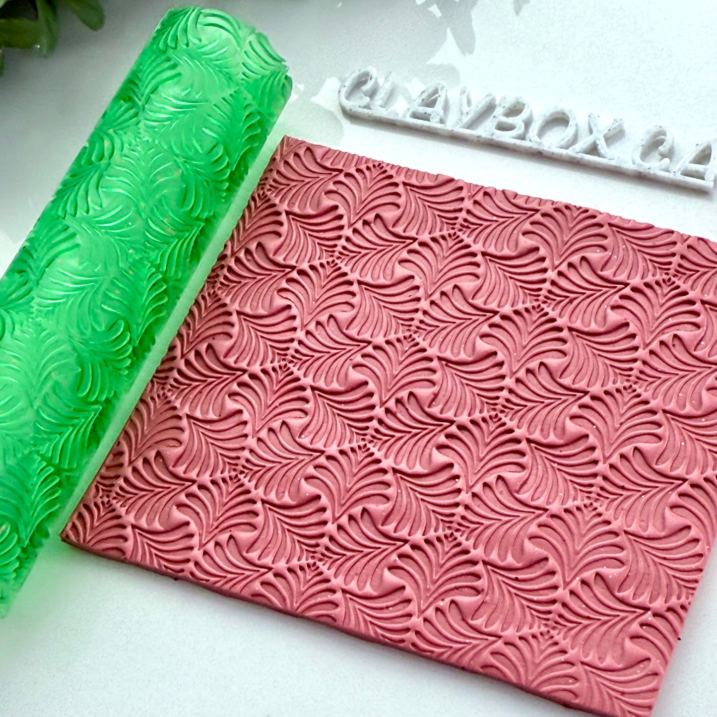 Jungle Texture Roller for Polymer Clay