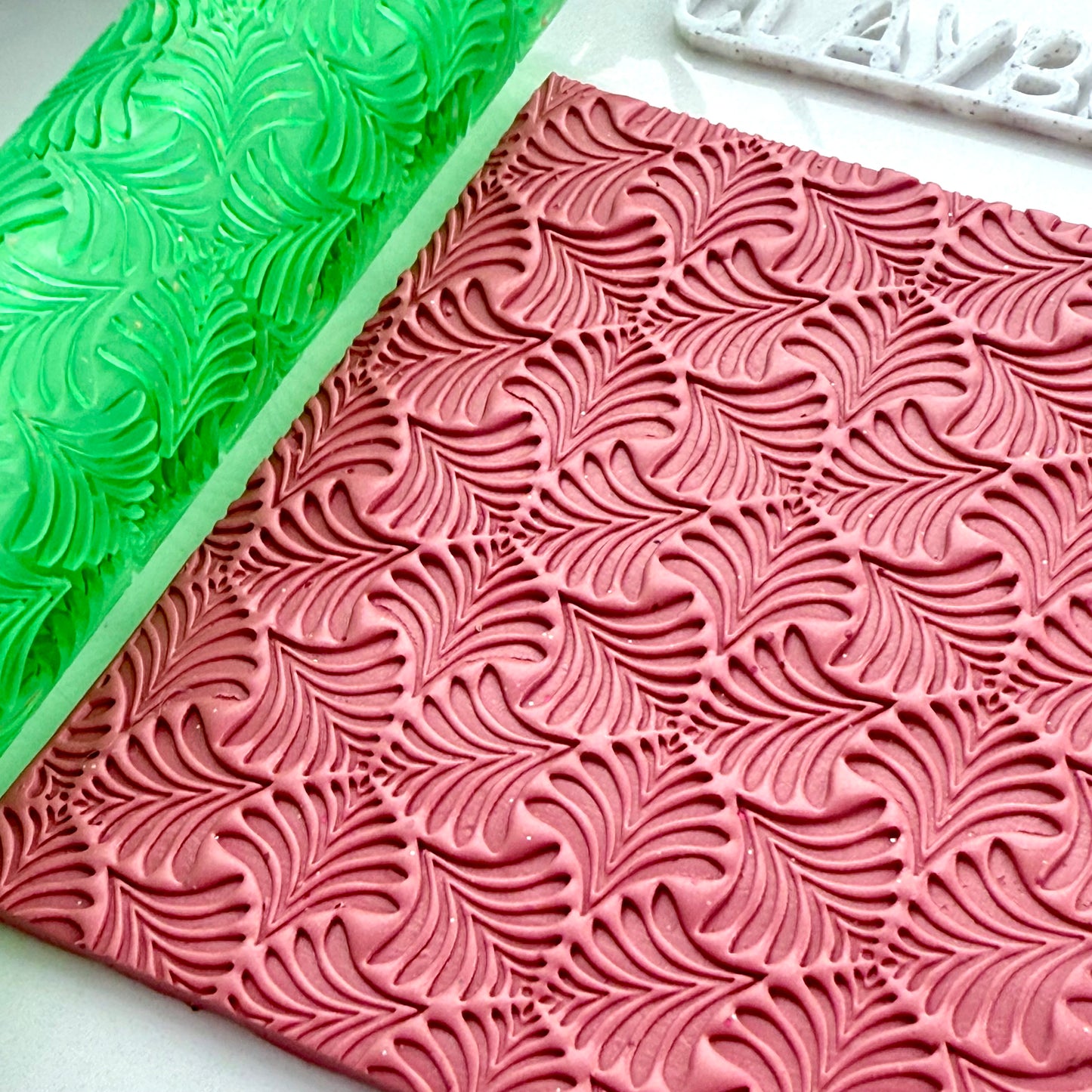 Jungle Texture Roller for Polymer Clay