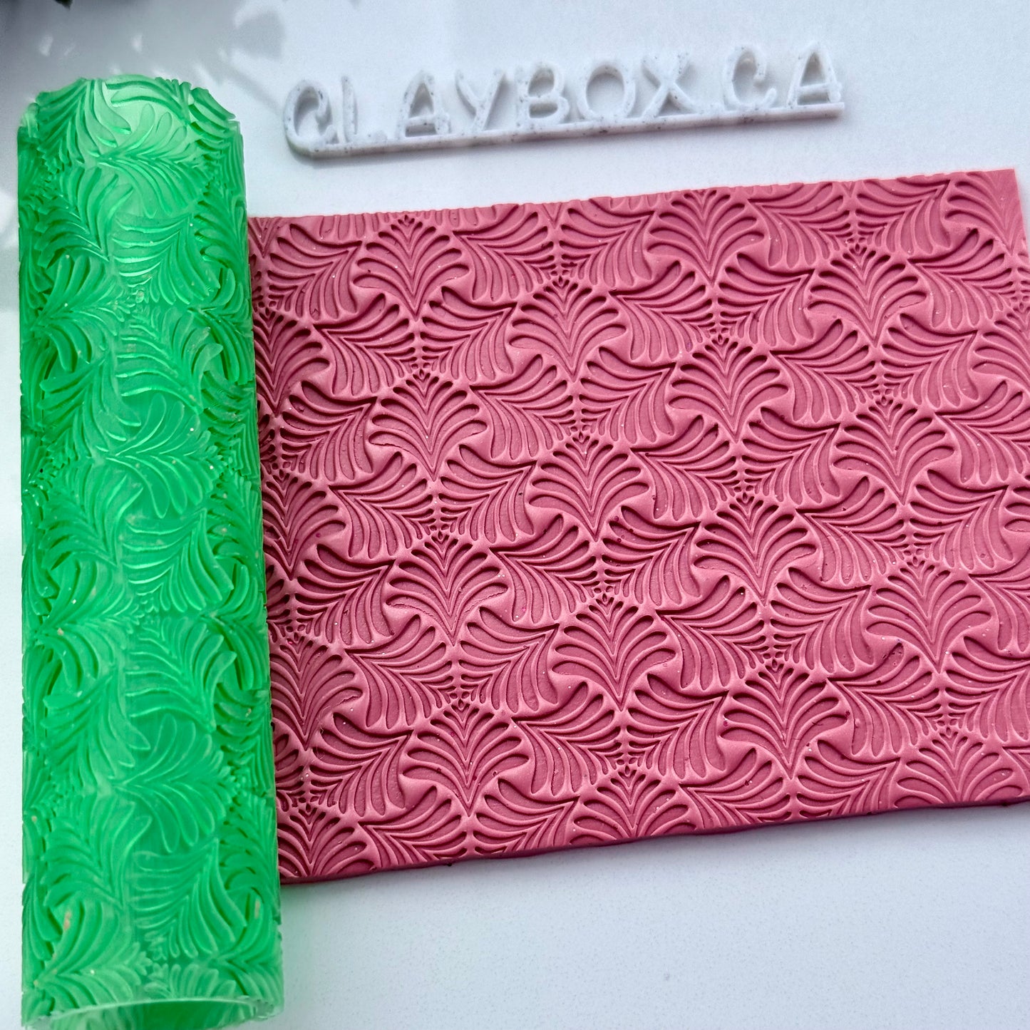 Jungle Texture Roller for Polymer Clay