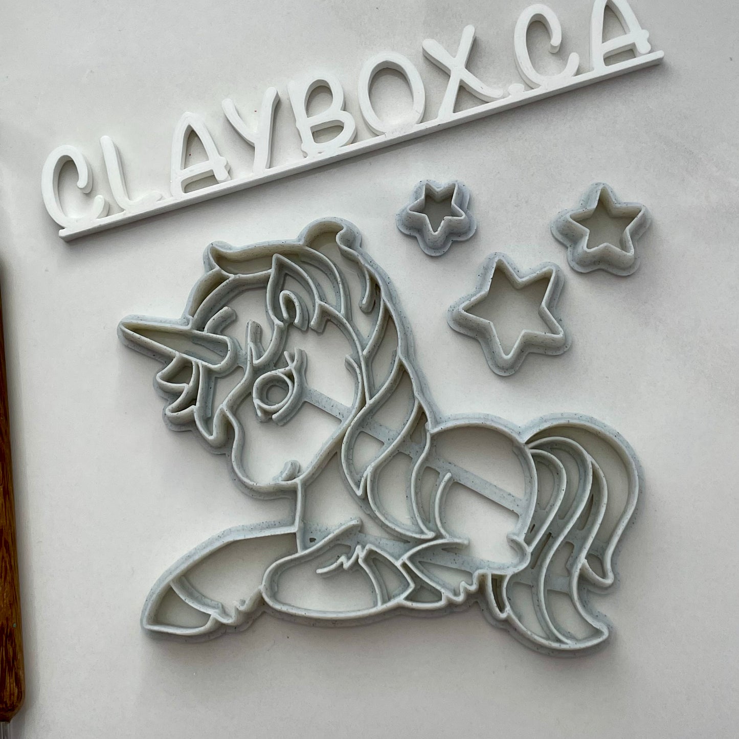 Unicorn large cutter plus three star cutters