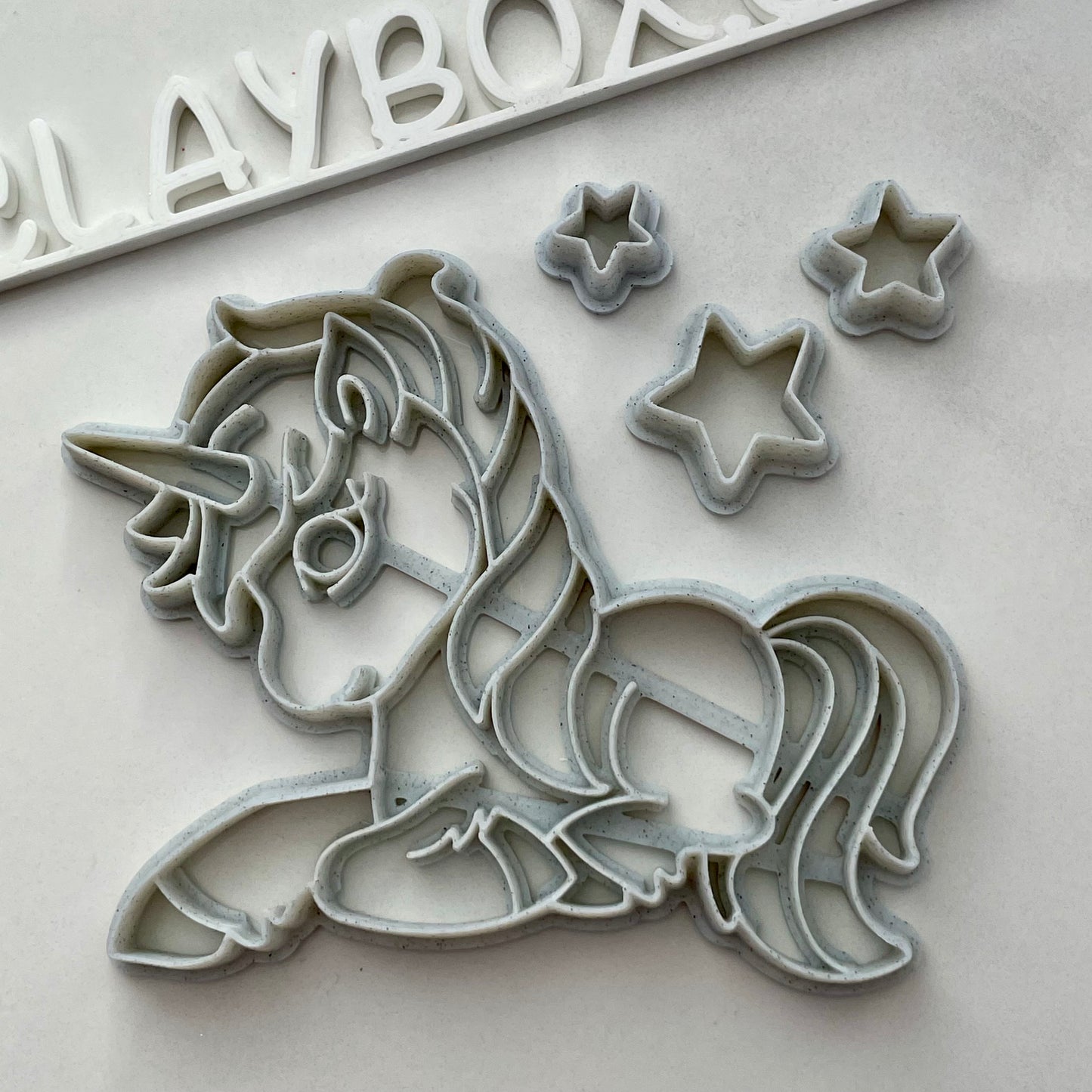 Unicorn large cutter plus three star cutters