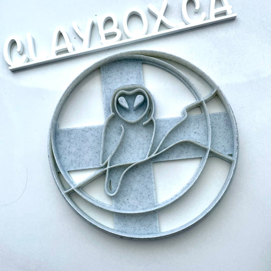 Owl and moon large cutter - perfect for making ring dishes or coasters