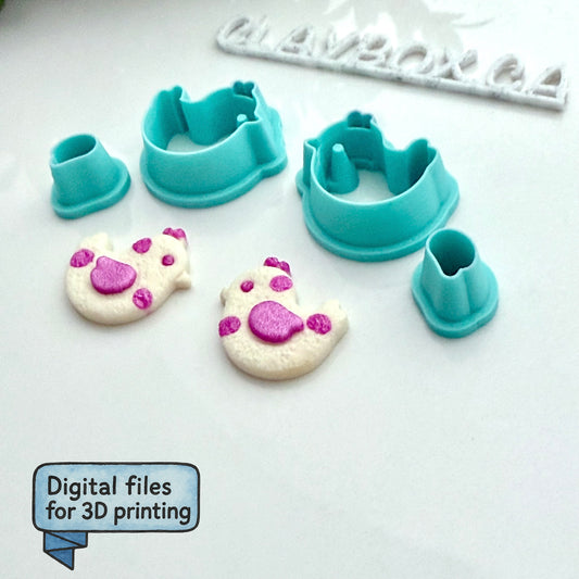 Whimsical Chick Cutter – Digital STL Files (8 Sizes)