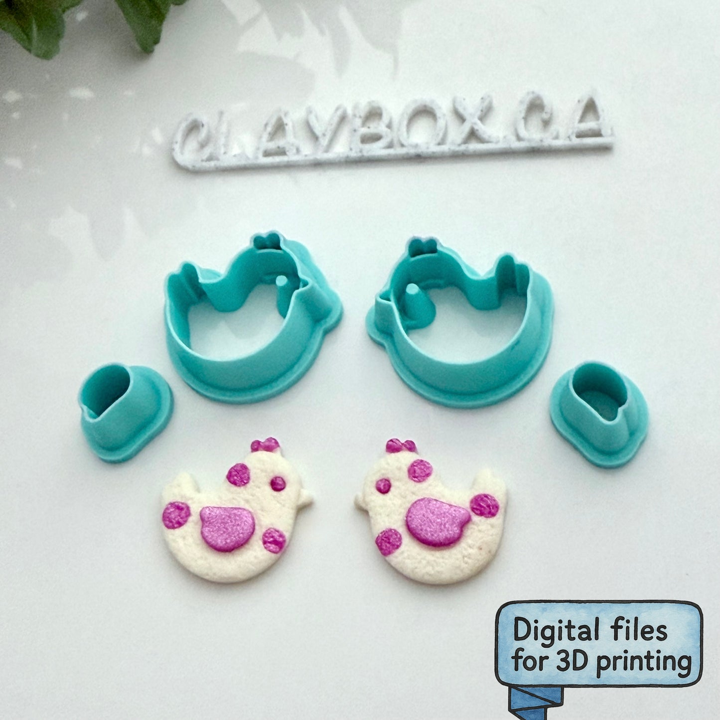 Whimsical Chick Cutter – Digital STL Files (8 Sizes)