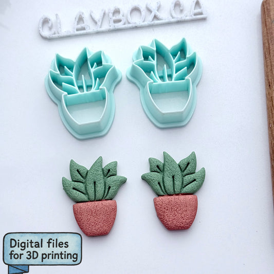 Potted Plant Cutter Pair – Digital STL Files for 3D Printing