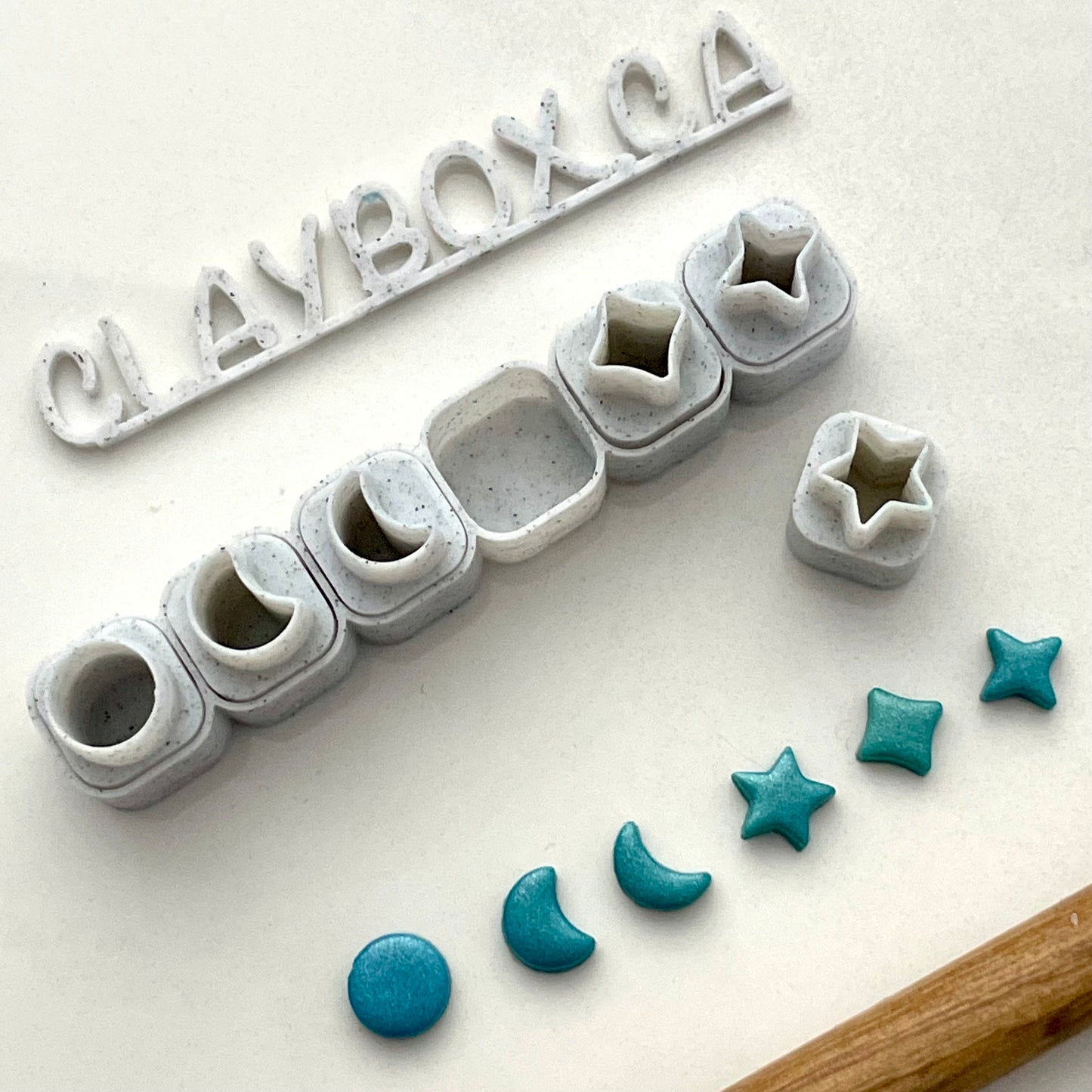 Moon and stars micro cutter set