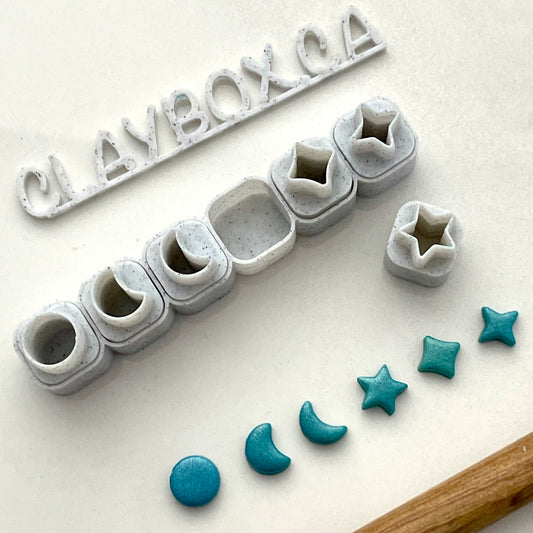 Moon and stars micro cutter set