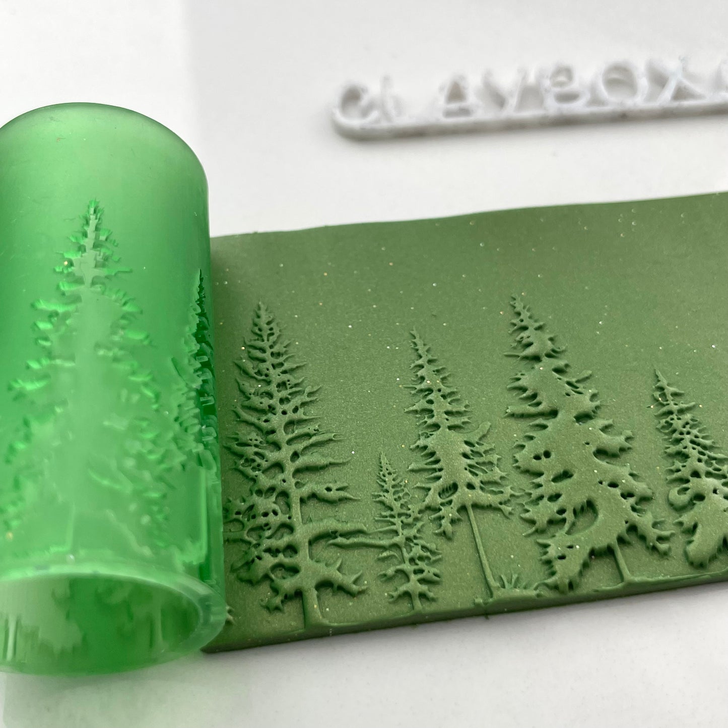 Pine trees texture roller