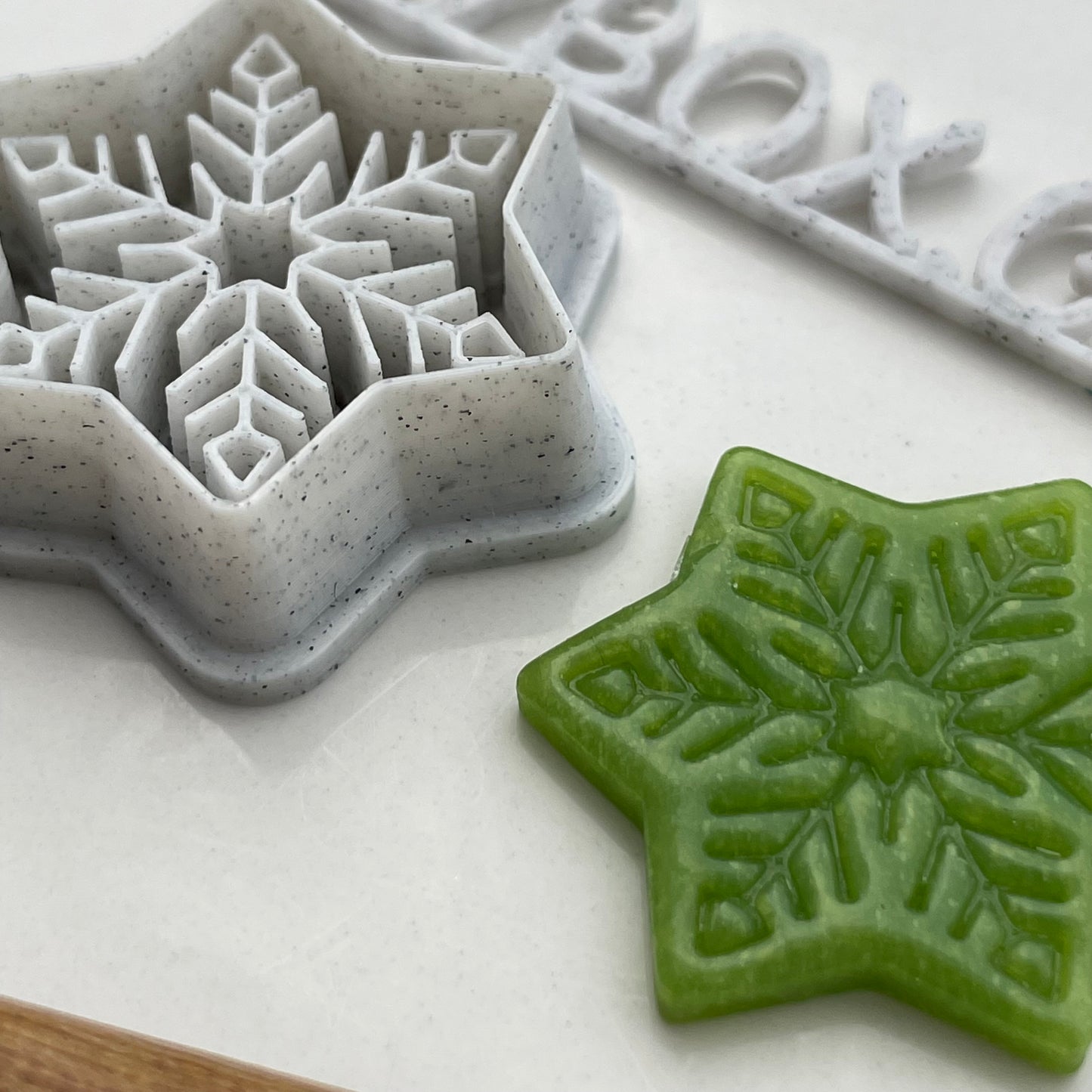 Snowflake #2 combined stamp/cutter