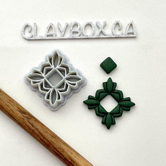 Art deco donut cutter