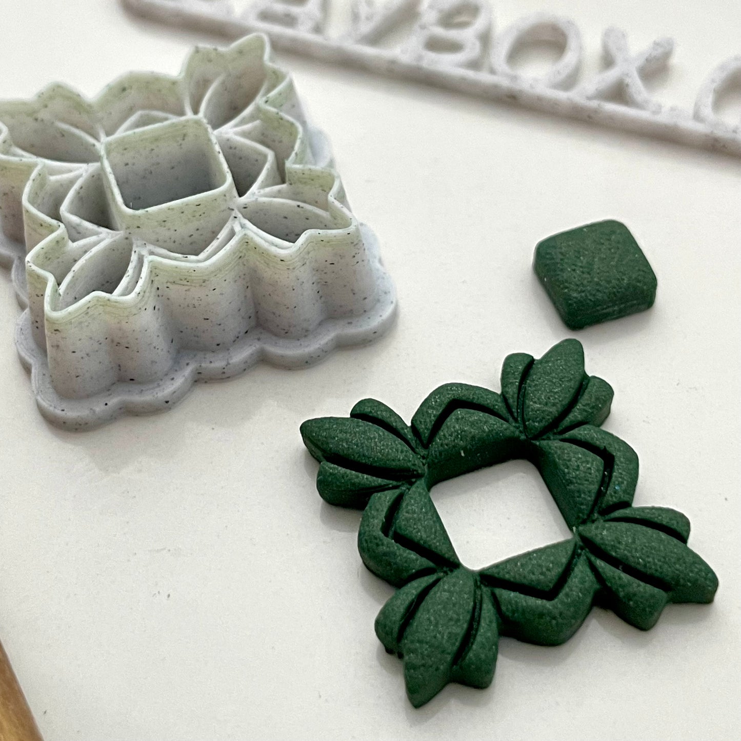 Art deco donut cutter