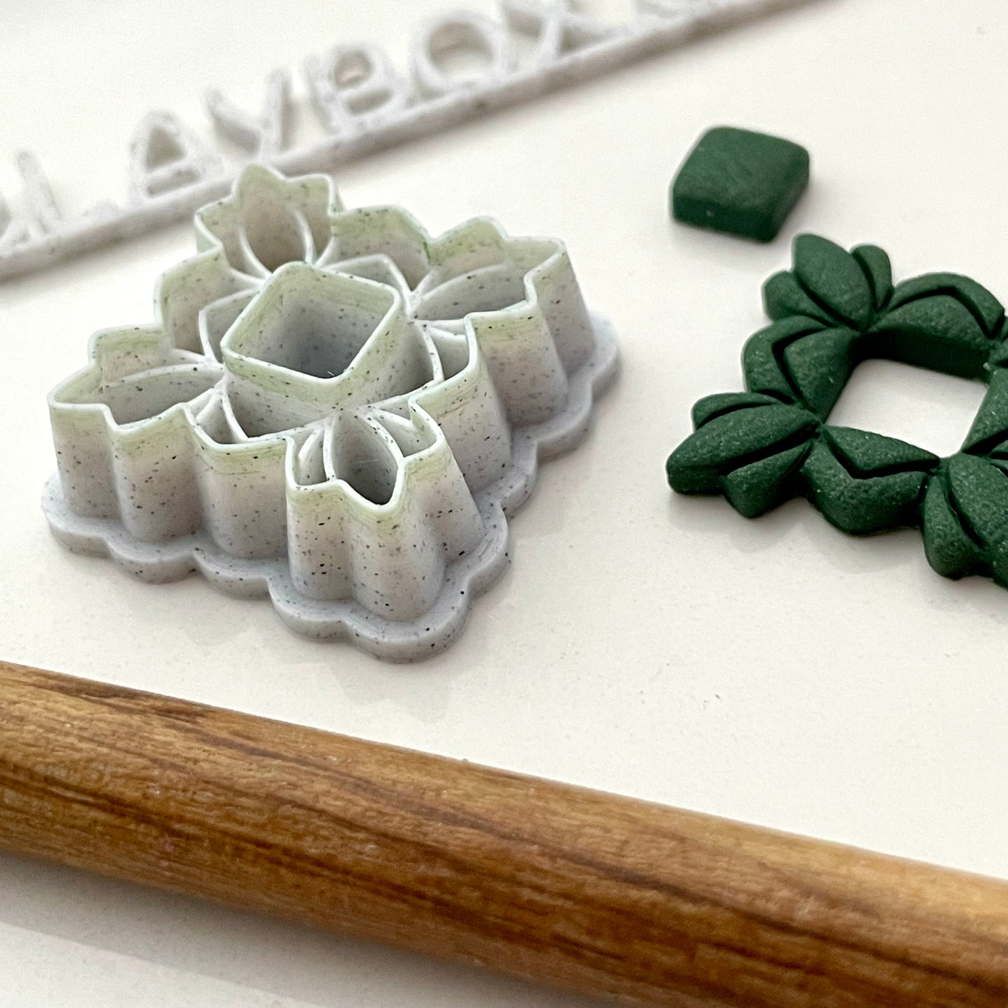 Art deco donut cutter