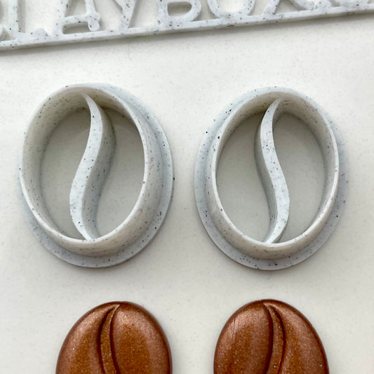 Coffee bean cutter pair