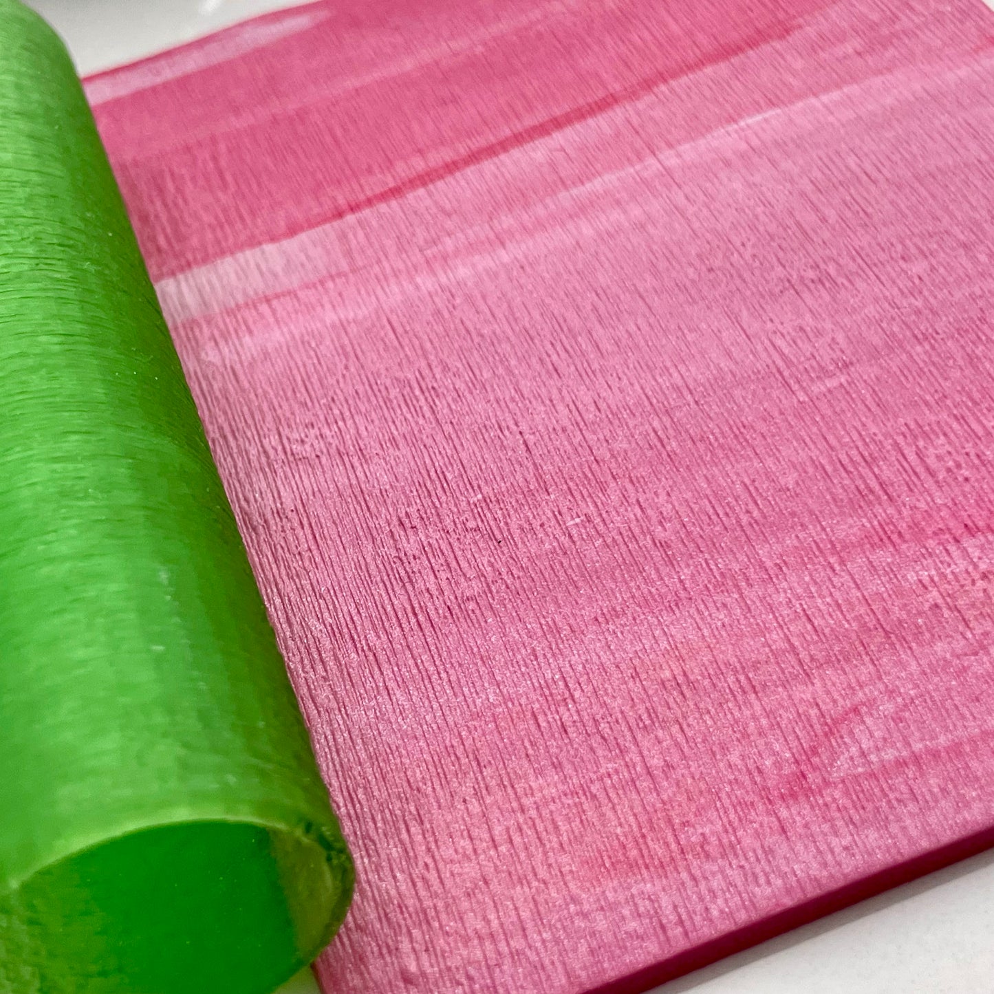 Brushed metal texture roller