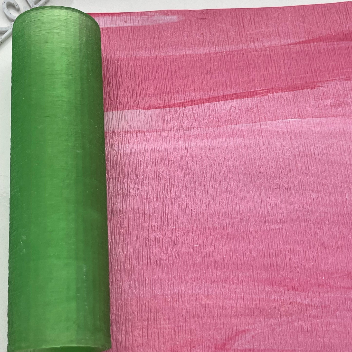 Brushed metal texture roller