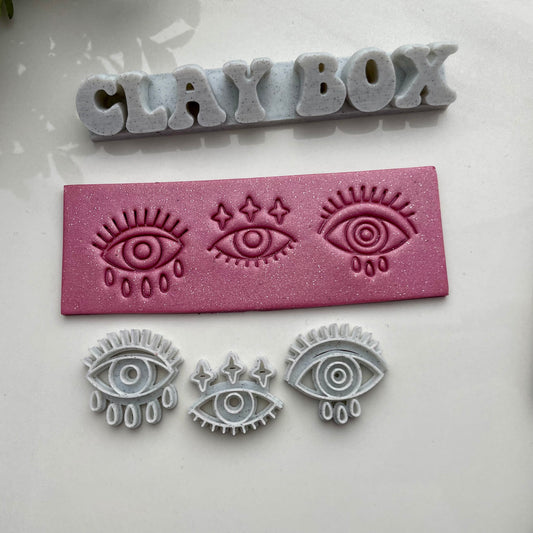 Mystical eyes stamp set