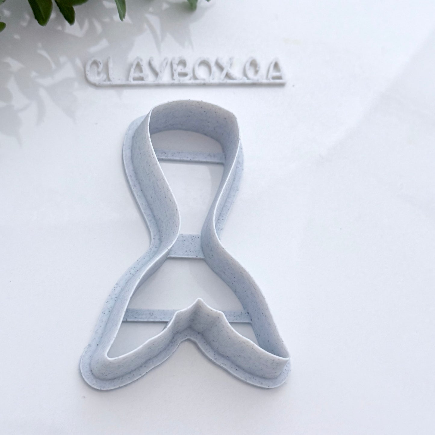 Large Mermaid Tail Clay Cutter – Tall Pottery Cutter for Spoon Rests – Polymer Clay & Ceramics Tool