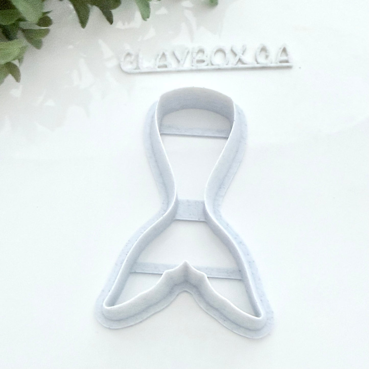 Large Mermaid Tail Clay Cutter – Tall Pottery Cutter for Spoon Rests – Polymer Clay & Ceramics Tool
