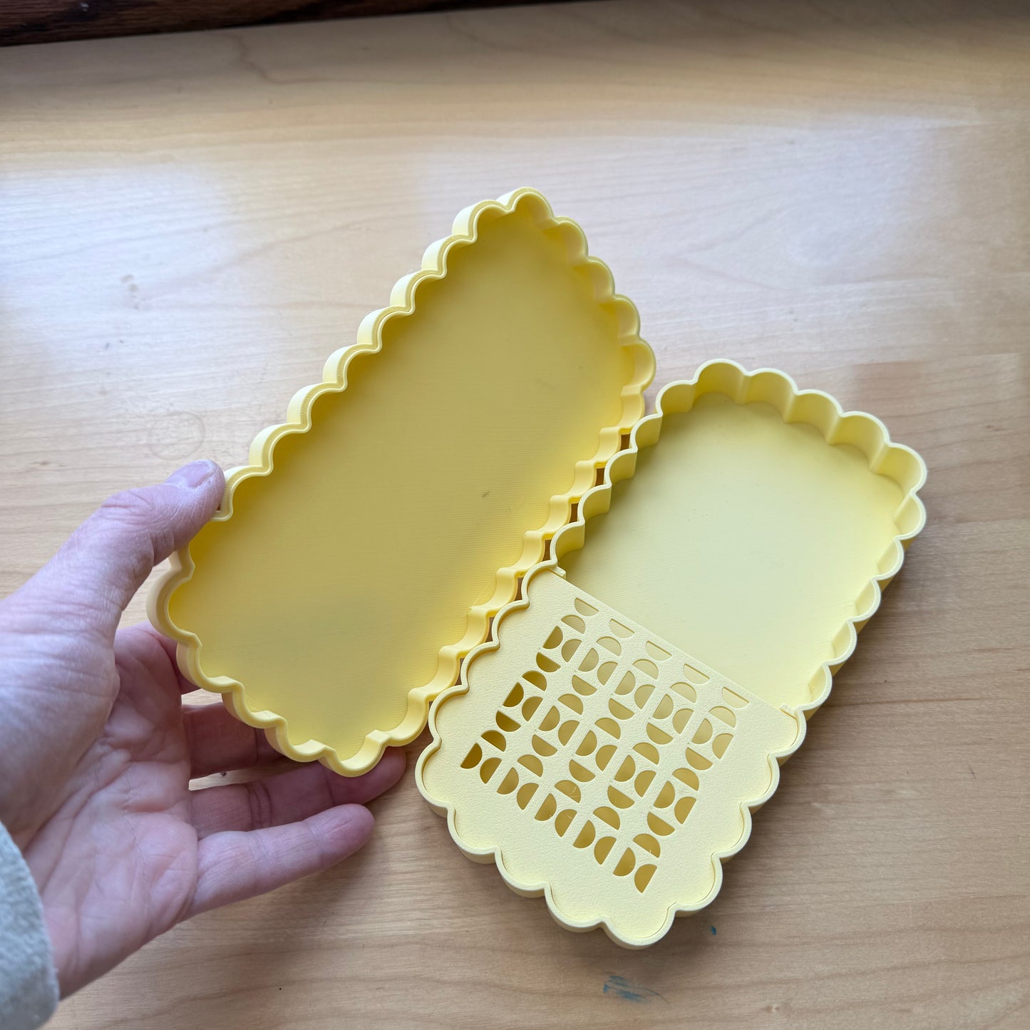 Destash of large cutters