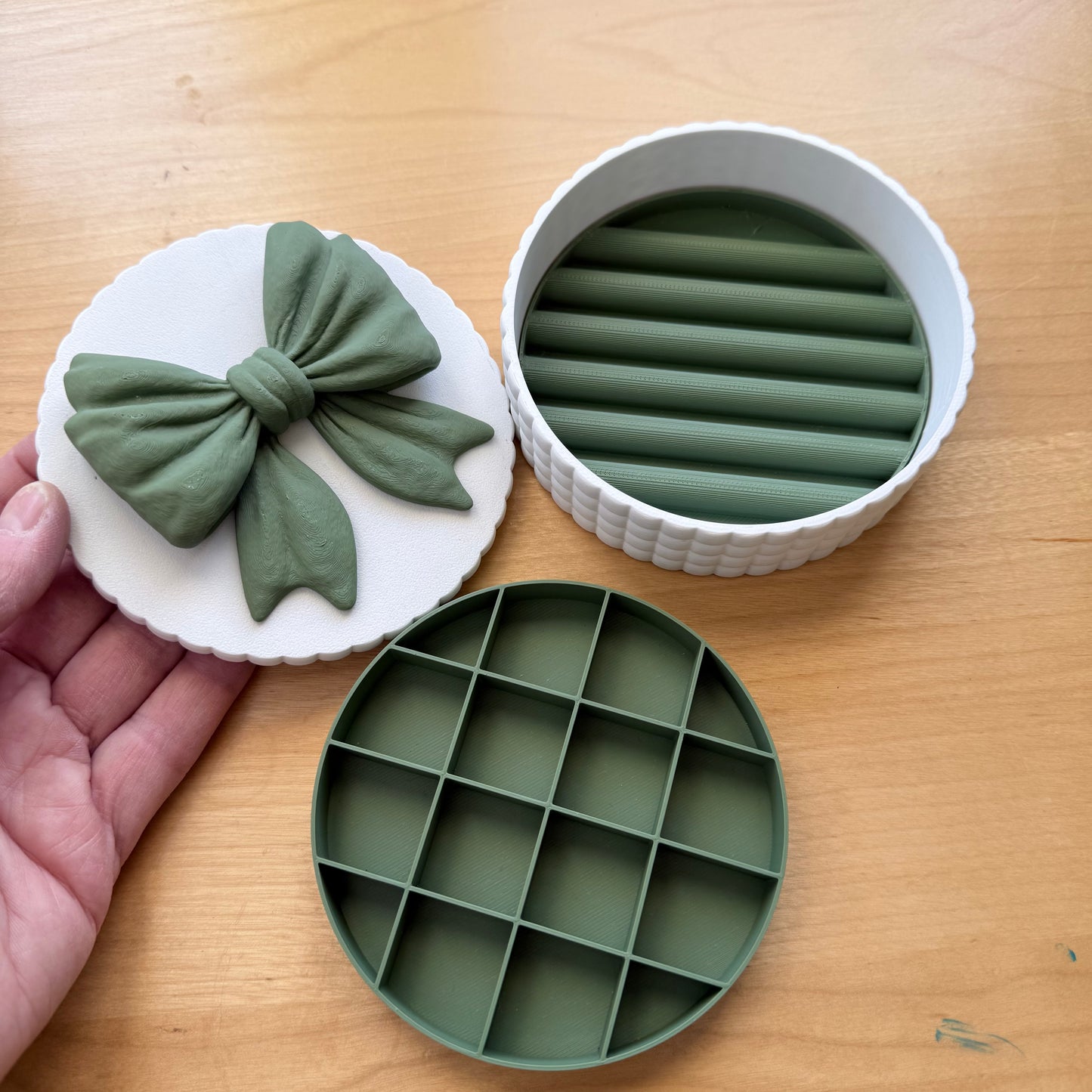 Destash of large cutters