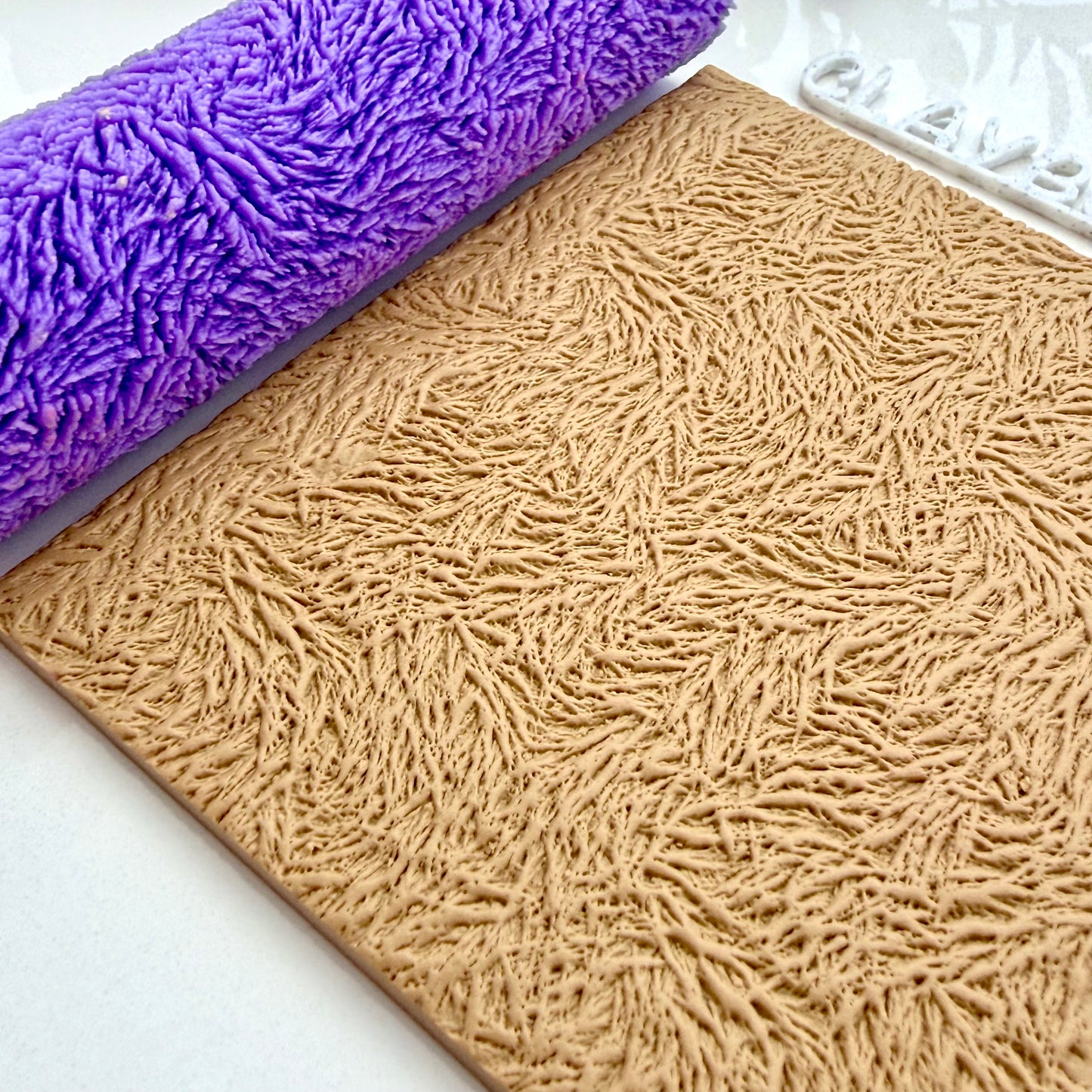 Fur Texture Roller – Animal Fur Clay Texture Roller – Polymer Clay Texture Tool – Faux Fur Clay Roller