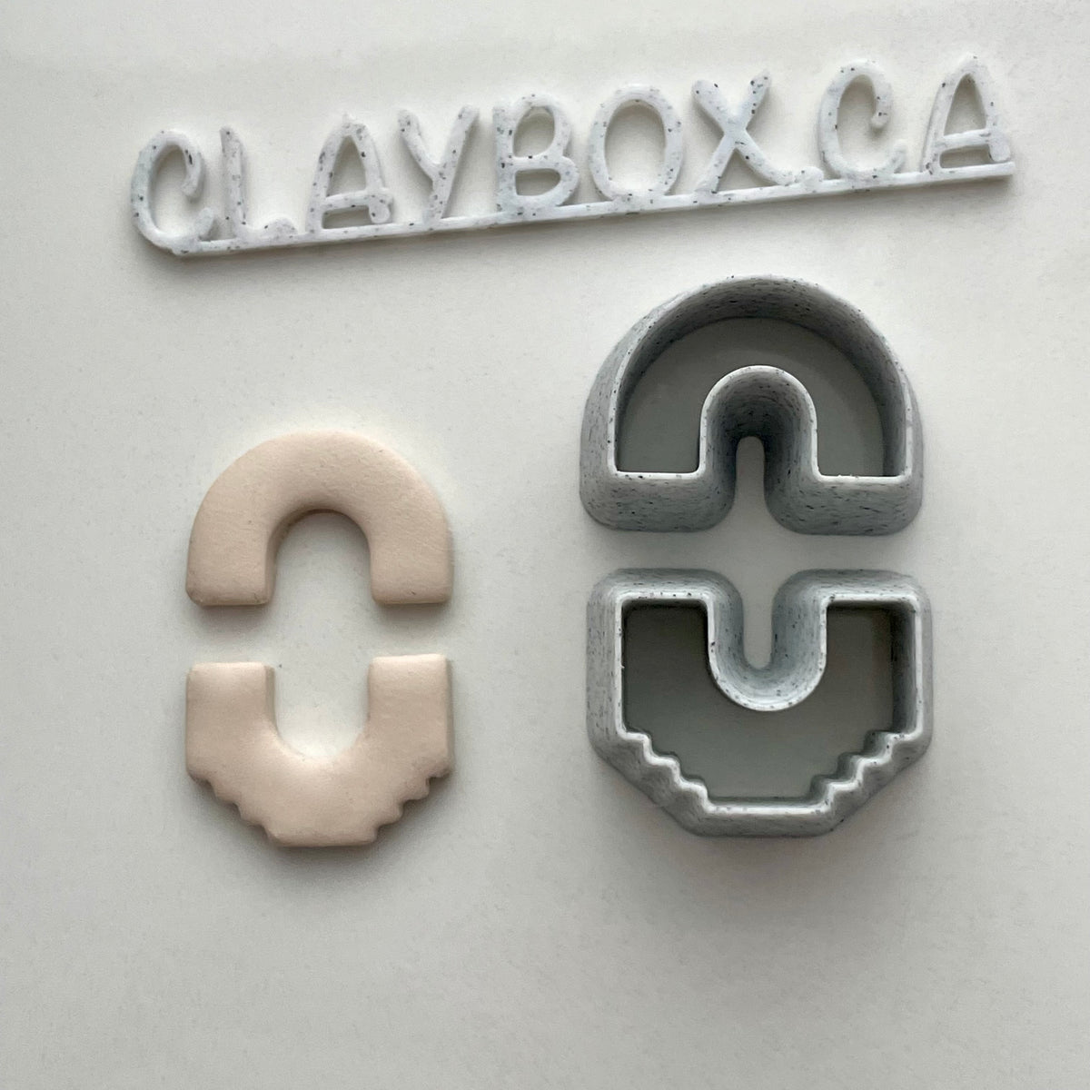 Aztec Inlay Arch Aztec arches cutter pair – Clay Box Supplies
