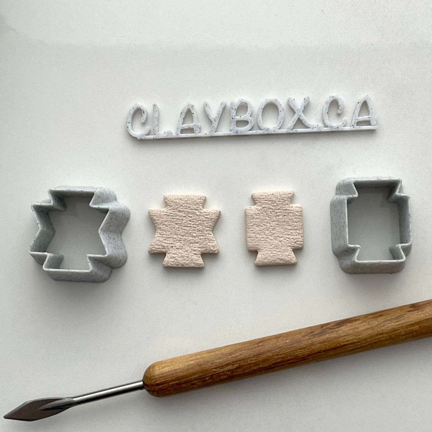 Aztec/Southwest Clay Cutter Pair – Polymer Clay Cutters