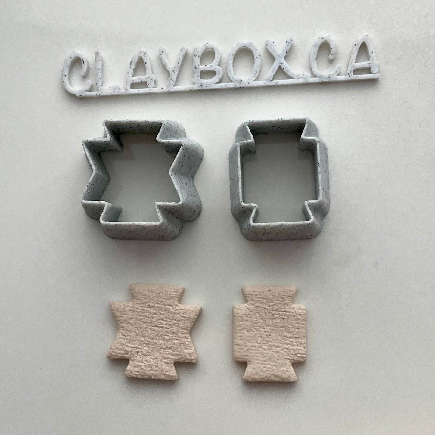 Aztec/Southwest Clay Cutter Pair – Polymer Clay Cutters