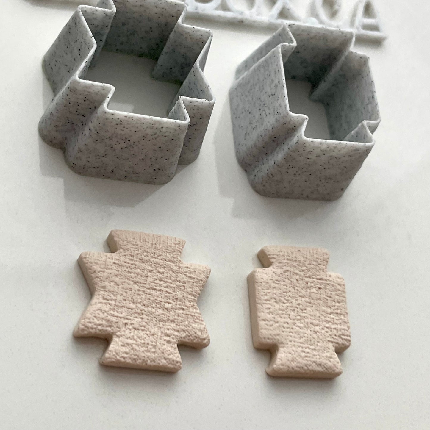 Aztec/Southwest Clay Cutter Pair – Polymer Clay Cutters