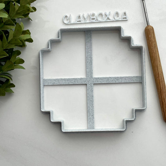 Large aztec cutter  #1 - perfect for making ring dishes or coasters