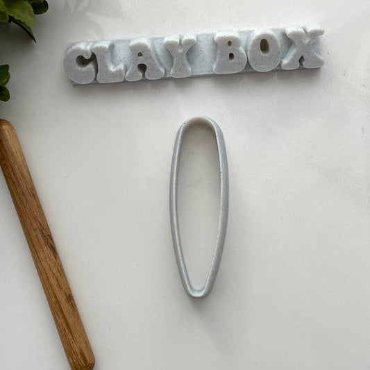 Large slim daisy petal cutter