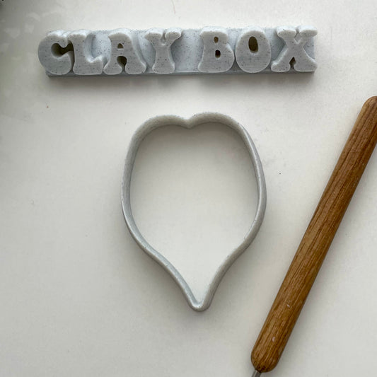 Large rose petal cutter