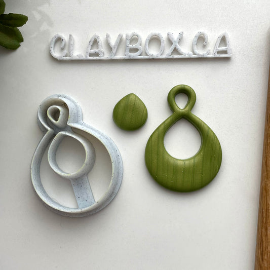 Wide figure eight donut cutter