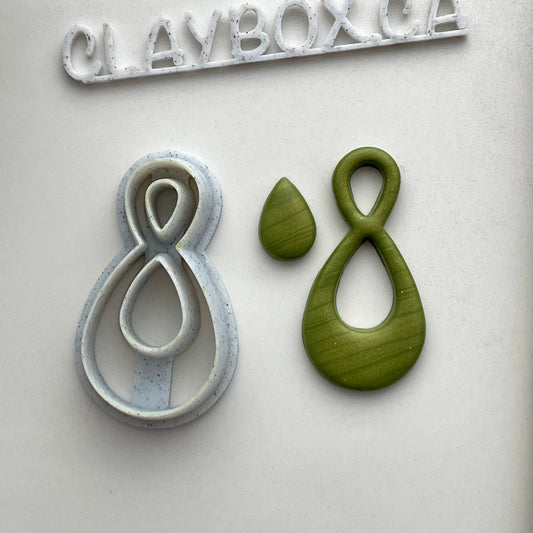 Figure eight donut cutter