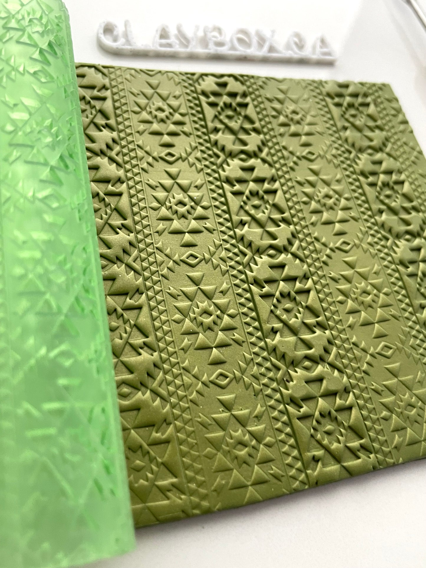 Aztec texture roller