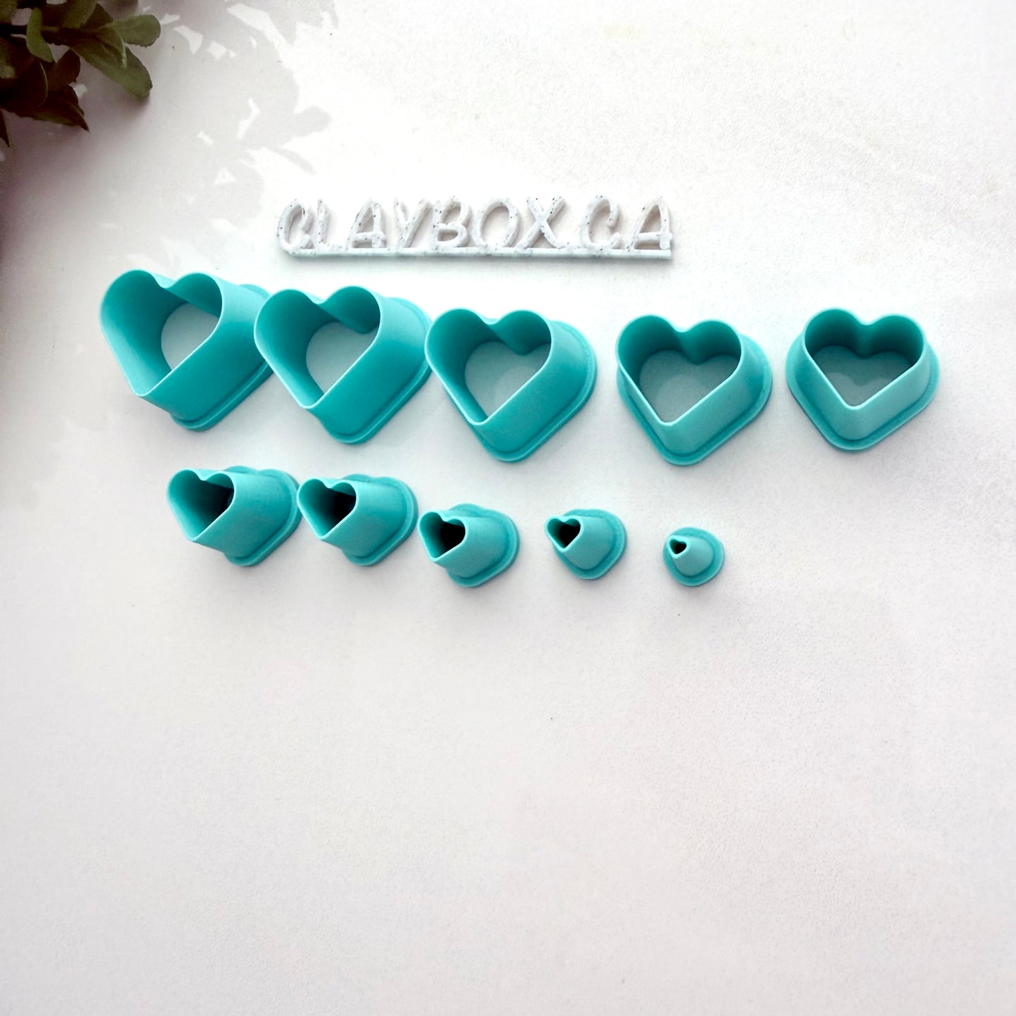 Mini Shape Cutter Set for Clay | 2mm–2cm Cutters | Circle Heart Star Square - Polymer Clay Tools | Small Shape Cutters Set