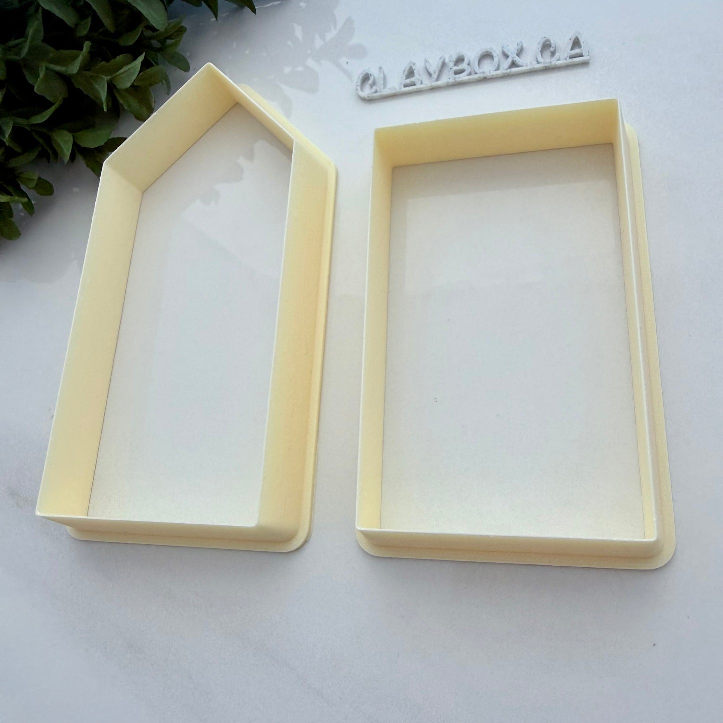 Tea Light House Cutter Set for Clay | Pottery House Cutters & Stamps | Luminary House Kit | Polymer Clay & Ceramic Tools