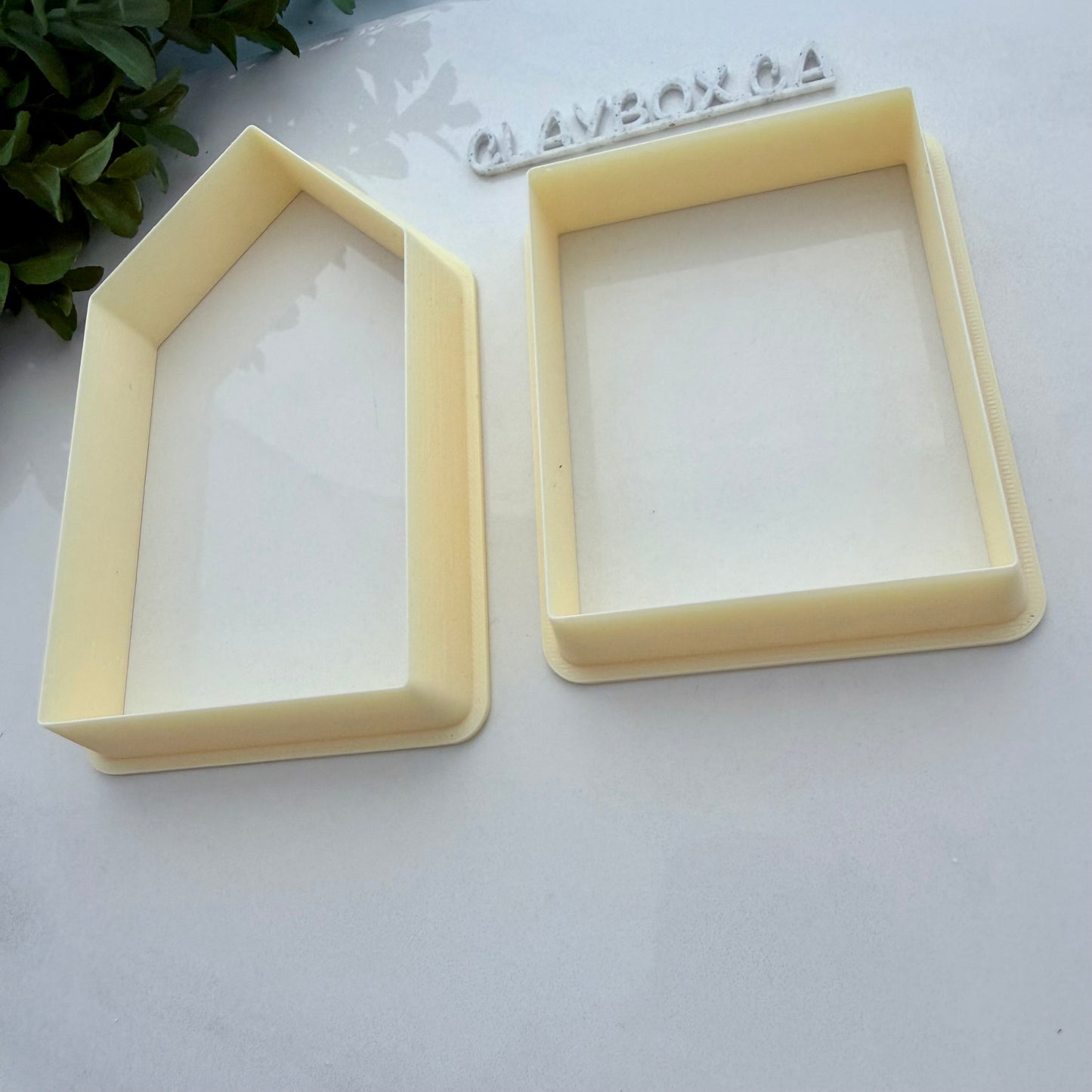 Tea Light House Cutter Set for Clay | Pottery House Cutters & Stamps | Luminary House Kit | Polymer Clay & Ceramic Tools