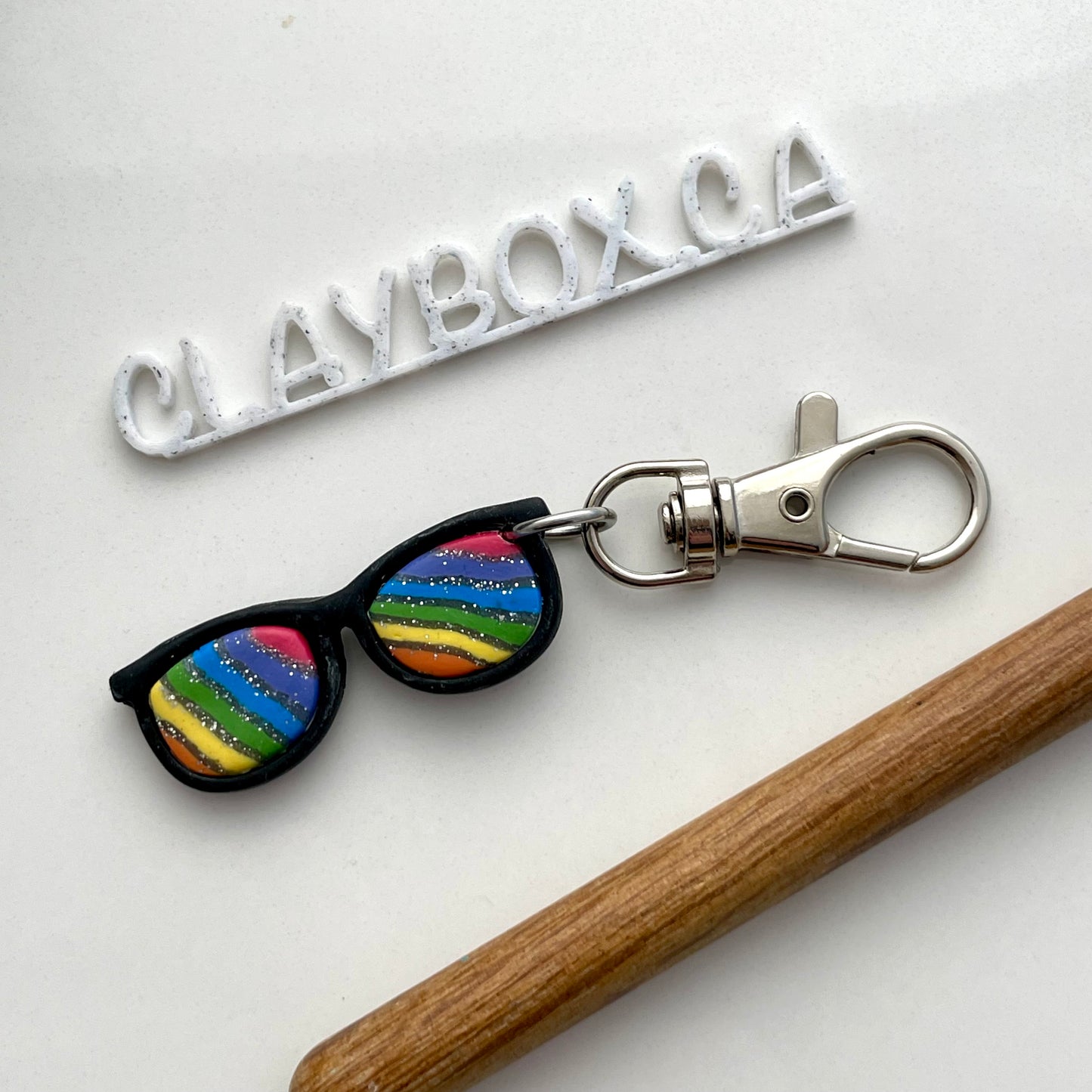 Sunglasses stamp/cutter, plus two hole cutters